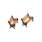 Модель игрушечного поезда, железной дороги, парка, садового пейзажа с черной рукояткой, 5 шт., 1:75