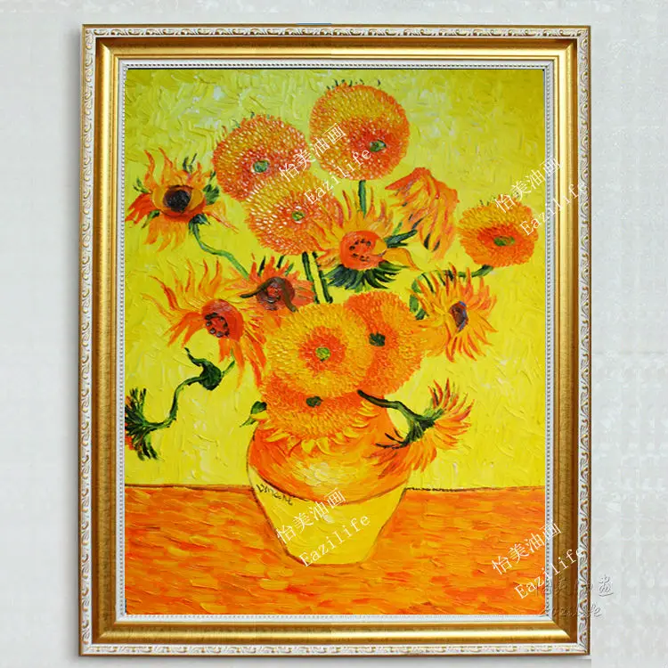 Картина Винсентом Ван Гога картина маслом на холсте с цветами настенные картины