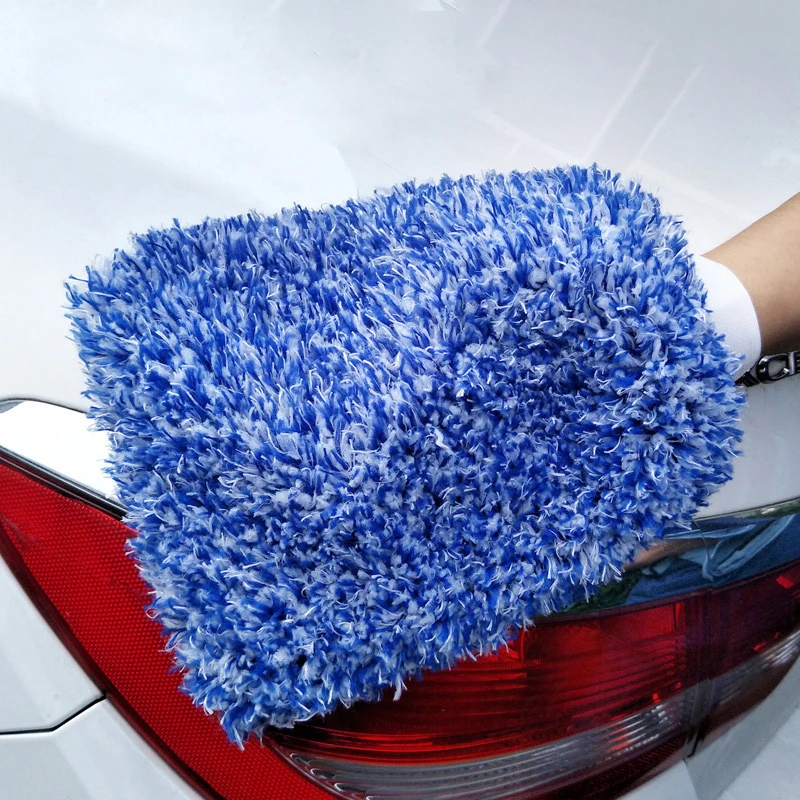 Новая Перчатка из микрофибры для мытья автомобильных окон мягкие садовые