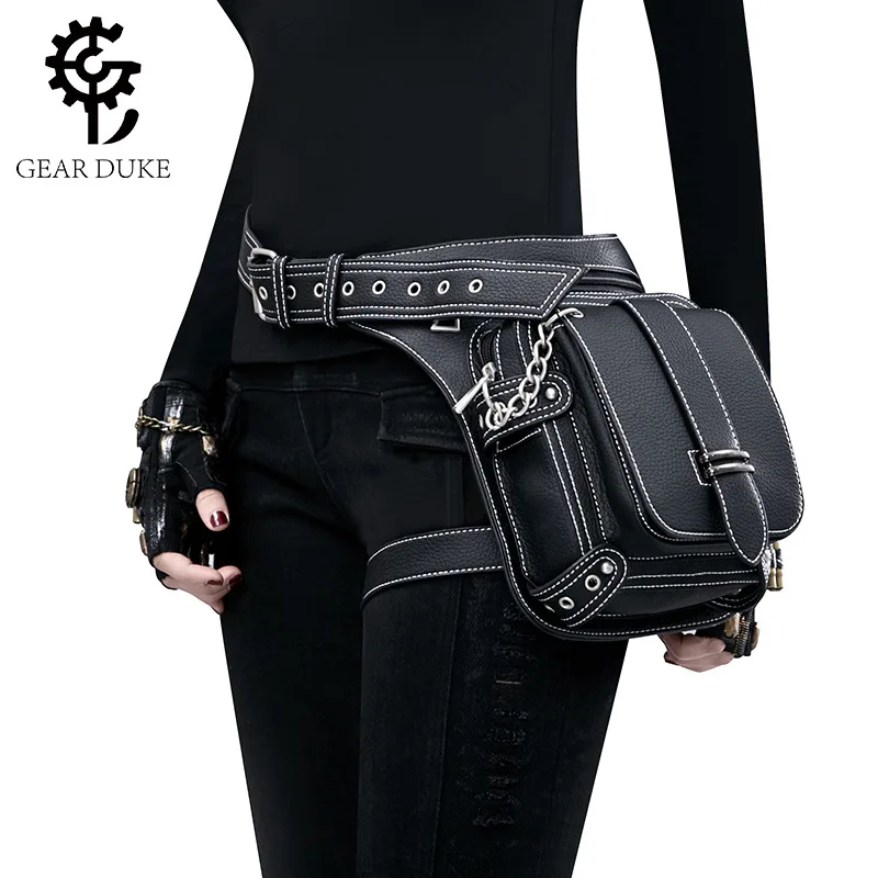 Сумка в стиле стимпанк Gear Duke винтажная сумка ретро рок готическая на плечо Goth