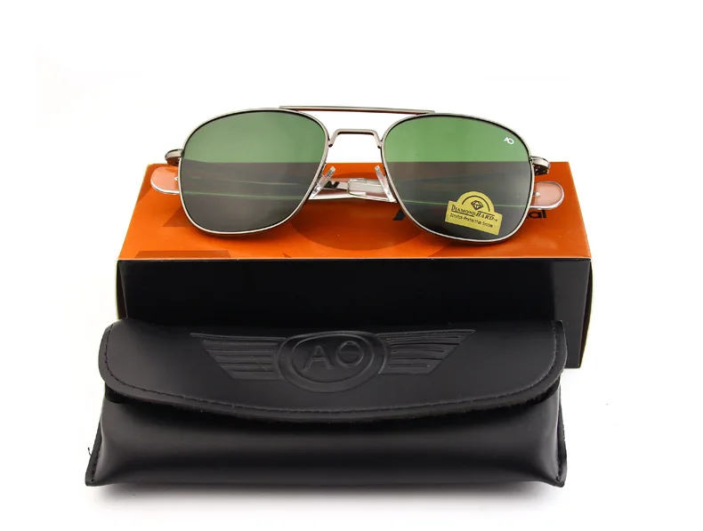 Военные летчики ВВС США бренд AO солнцезащитные очки мужские оптические