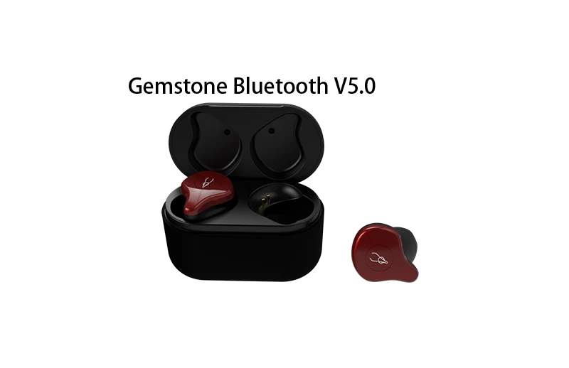 Gemstone CV Оригинальные беспроводные наушники Sabbat 5,0, Bluetooth, спортивные наушники, Hi-Fi гарнитура, свободные руки, водонепроницаемые наушники для телефона samsung - Цвет: Gemstone CV