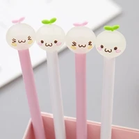 stationery lovely grass carbon signing pen gel pen 0 5mm for student 10pcs free shipping