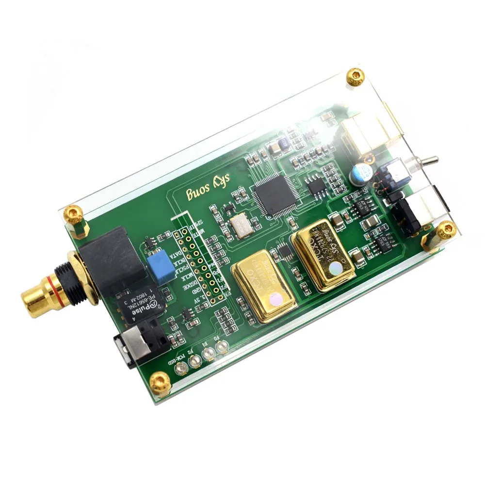 XMOS XU208 асинхронный USB коаксиальный Оптический выход цифровой интерфейс IIS DSD256 spdif dop64 в чехол для hifi усилитель A6-018