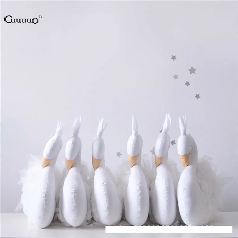 3D настенные украшения милые мягкие куклы фламинго подвесные игрушки для спальни