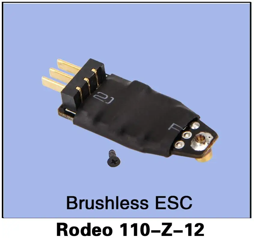 

100% Оригинал Walkera Rodeo 110 запасные части бесщеточный ESC Rodeo 110-Z-12 Бесплатная доставка следа