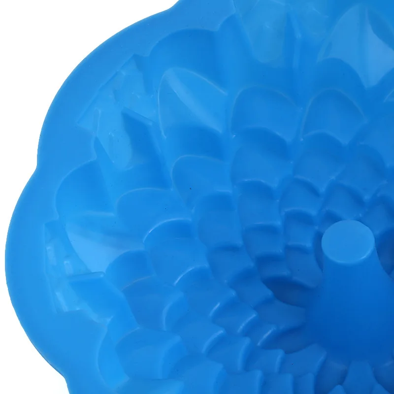 Силиконовая форма для цветочных тортов большая шифоновая выпечки подсолнуха