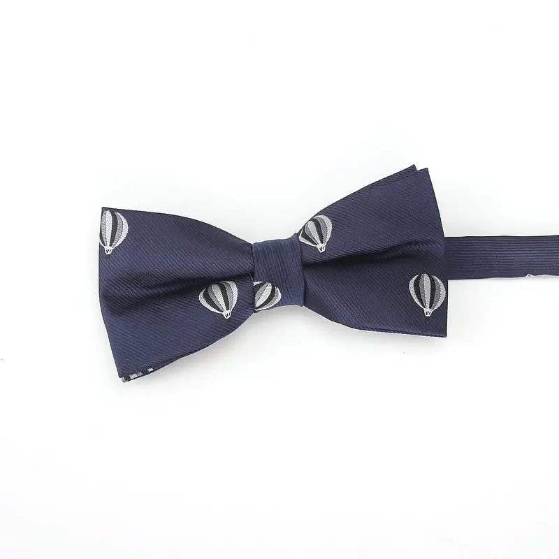 Новый стиль мужской мультяшный галстук бабочка для мужчин полиэстер жаккардовый