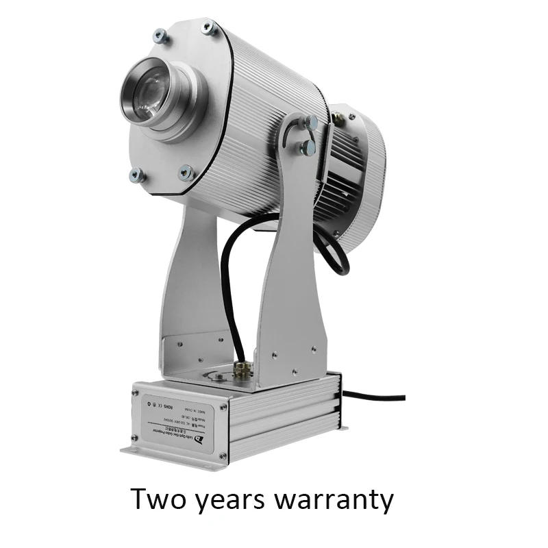Two years warranty Реклама серебряное поворотное изображение 80 Вт светодиодный логотип IP65 10000лм пользовательские слайды логотип компании светодиодный проектор - Мощность в ваттах: Two years warranty