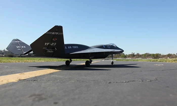 Модель Lx Skyflight хобби, Радиоуправляемый EDF Jet YF-23 YF23 Твин 70 мм PNP обновление