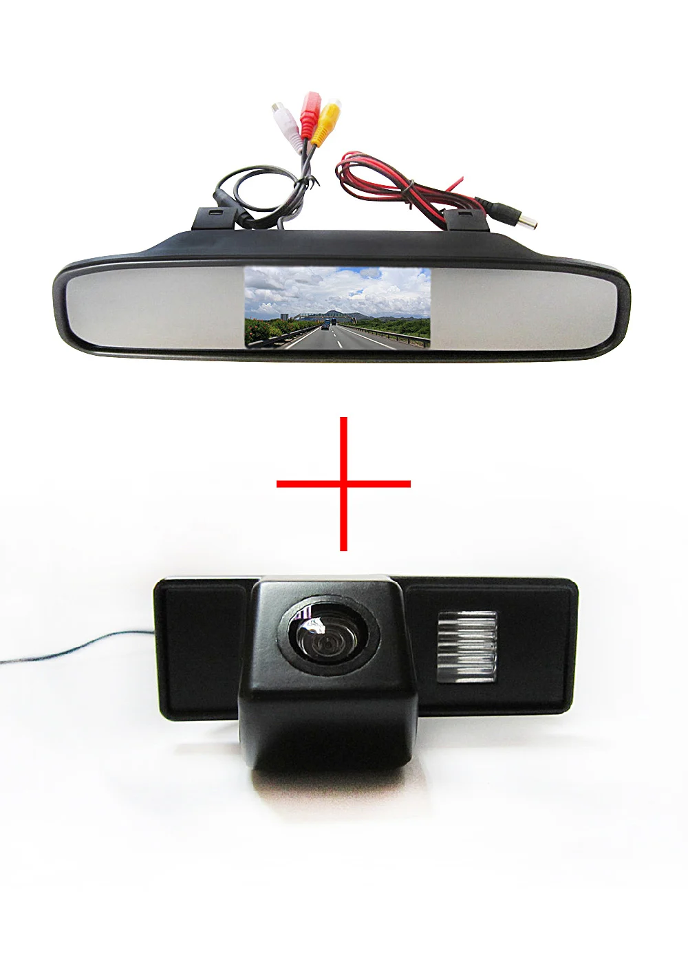 

Color CCD Car Rear View Camera for Benz Vito / Viano with 4.3 Inch Rear view Mirror Monitor