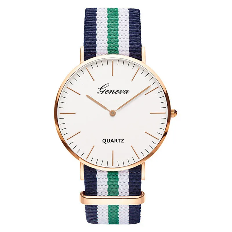 Mdnen Hot Sale Nylon strap Style Quartz Men Women Watch Top Brand Watches Fashion Casual Wrist Relojes | Наручные часы
