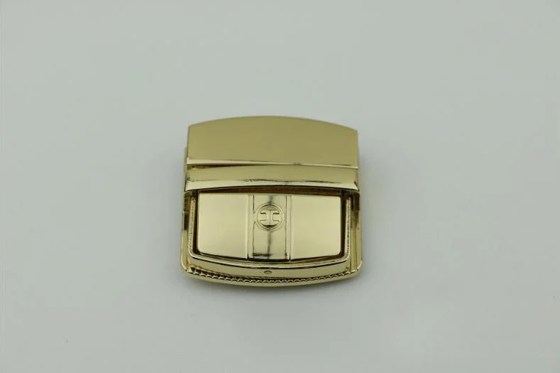 6 pcs/lot Lock button accessories square mortise lock for bag Replacement Handbag DIY Accessories Purse Snap Clasps Closure | Багаж и