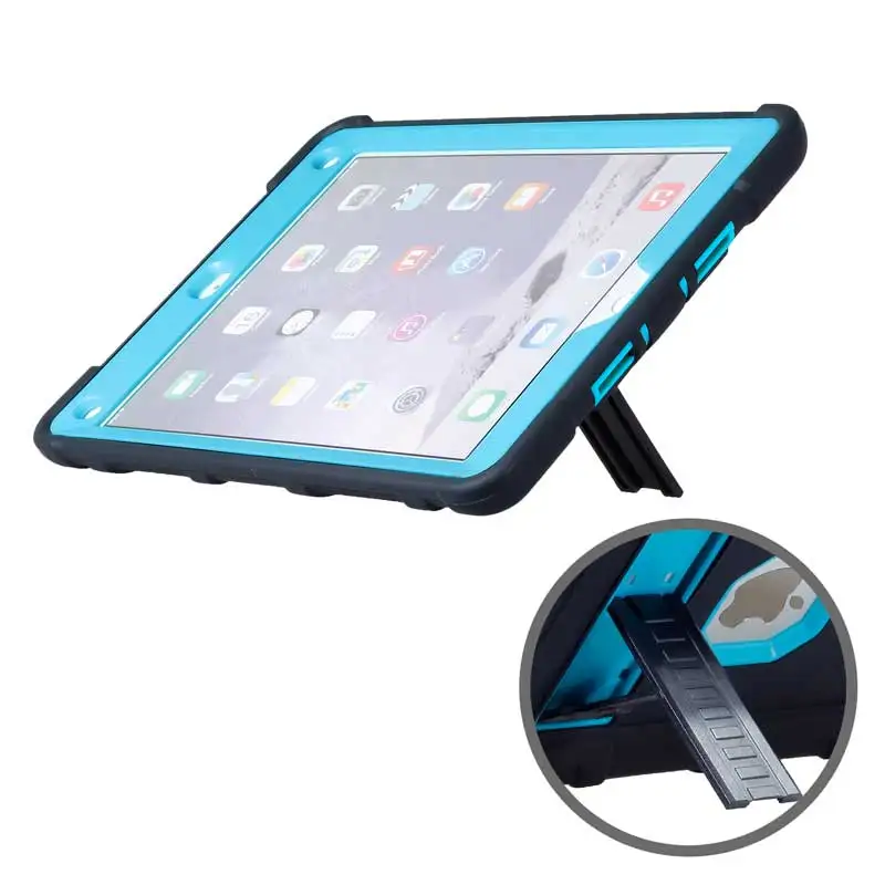 Безопасный для детей силиконовый защитный чехол Apple iPad Air2 iPad6 Противоударная