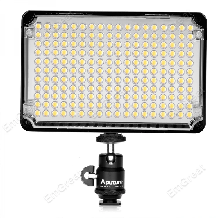 100% оригинал Aputure Amaran AL H198 High CRI 95 + Led Видео Фото Свет 2 * Перезаряжаемые NP F550