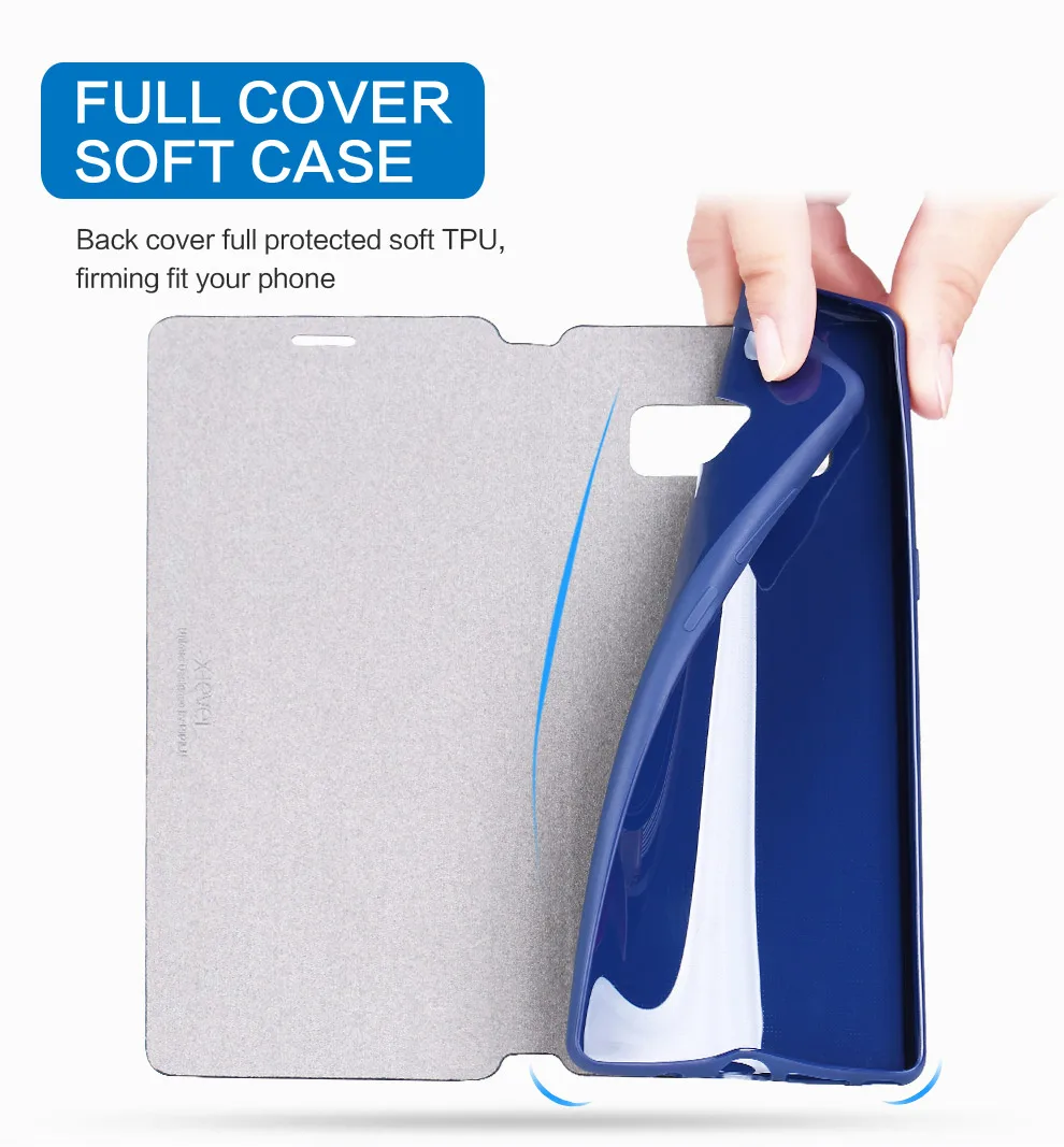 X-Level Business Flip Leather Case for Sony Xperia Z5 Premium Plus Z2 Z3 E5 X performance XZ XZ2 XZS XZ1 flip cover |
