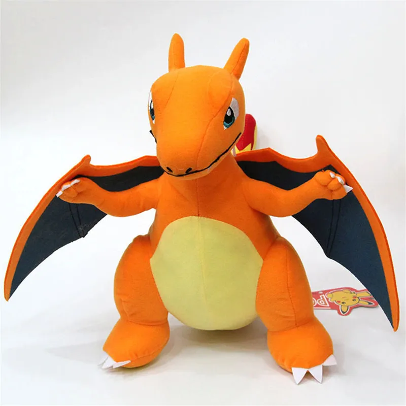 30 см большие размеры милые аниме из мультфильмов Charmander Мягкие плюшевые игрушки pkm материал плюшевые куклы игрушки рождественские подарки для детей