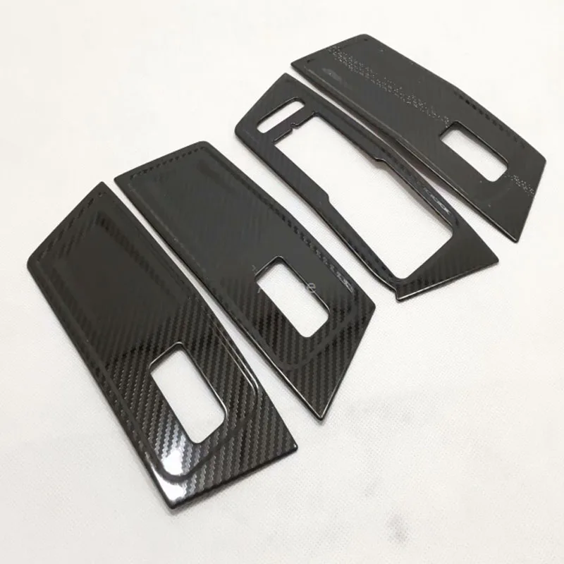 Для Volkswagen T-Roc T Roc 2018 2019 нержавеющая сталь ABS Внутренняя дверь подлокотник