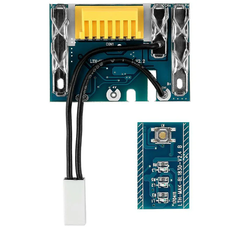 BL1430 пластиковый чехол для аккумулятора PCB Защитная плата для MAKITA 14,4 V BL1460 3.0Ah 6.0Ah светодиодный индикатор литий-ионного аккумулятора