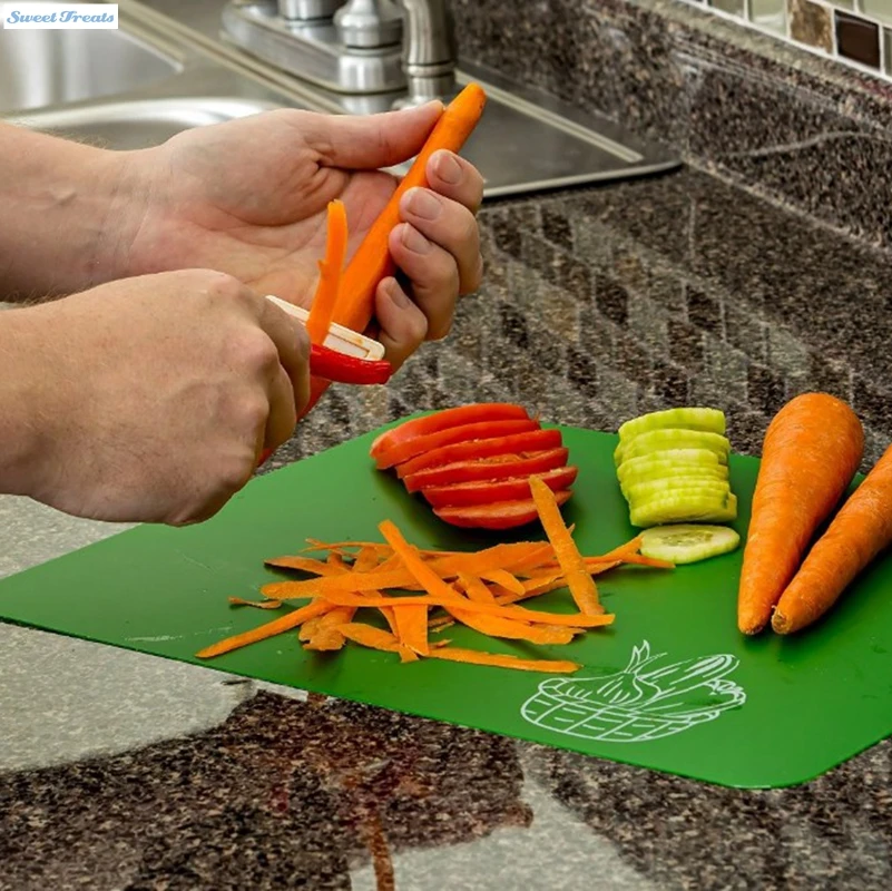 Подметальные машины пластиковый набор разделочных досок с 4 гибкими цветными