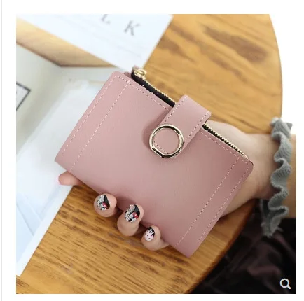 

2019 Women Wallets Small Fashion Leather Purse Women Ladies Card Bag for Women Clutch Wallet Carteras Monedas Mujer Feminina