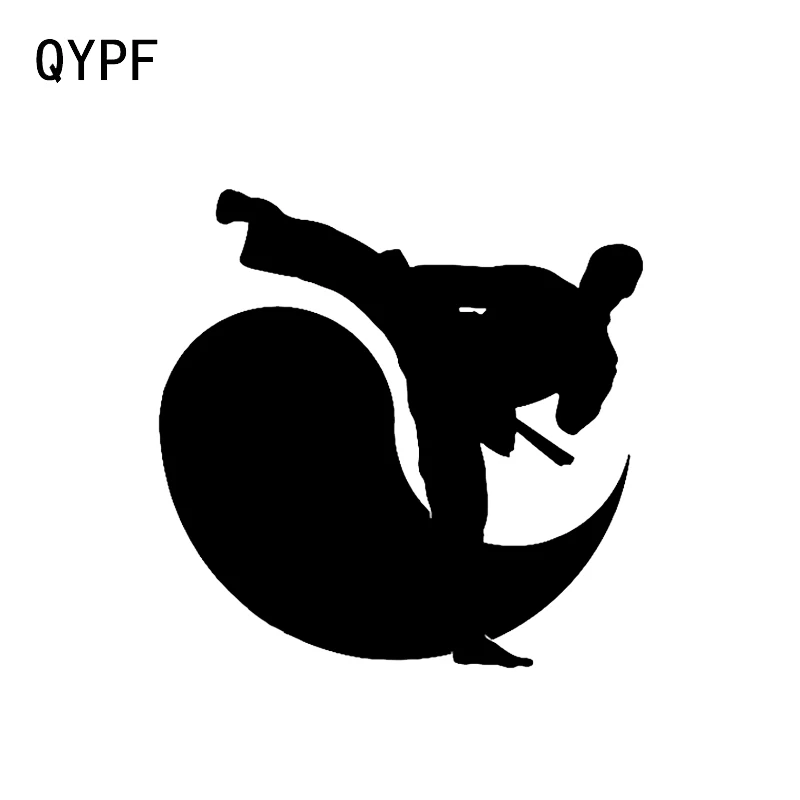 QYPF 11 6*11 4 см интересно Judo Graphic Автомобильная наклейка светоотражающая виниловая
