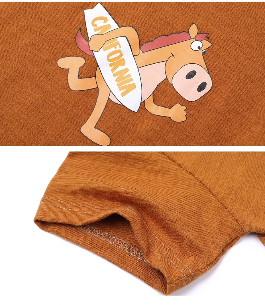 Pioneer kids/Летняя футболка Топ с короткими рукавами для мальчиков, Детская футболка женские вязаный свитер с длинным рукавом и изображением мультфильмов, хлопковые футболки, одежда для детей BDT910103