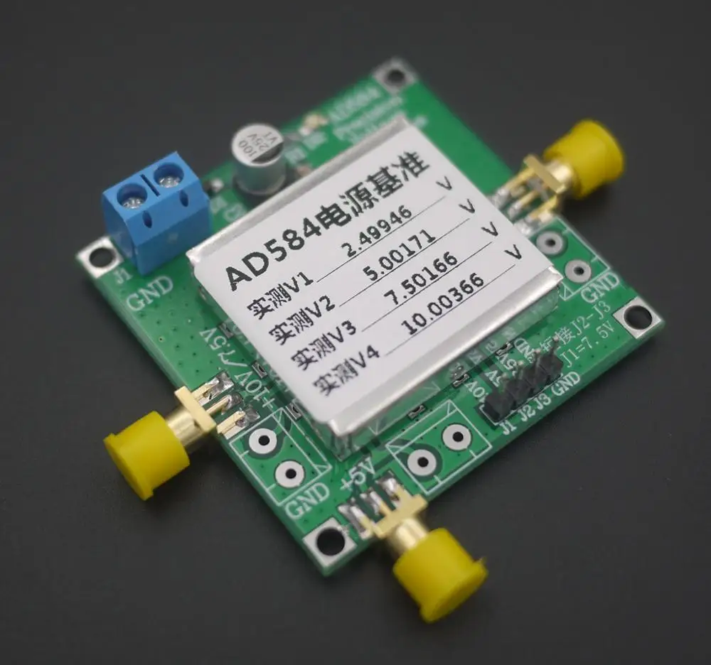 

DYKB TL431 AD584 LM399 Voltage Reference Source 2.5V/ 5V/ 7.5V / 10V High Precision for Voltmeter calibration,ADC reference, DAC