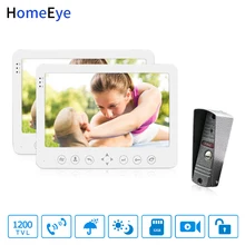 Видеодомофон HomeEye 7 дюймов 1200TVL IP65 с защитой от