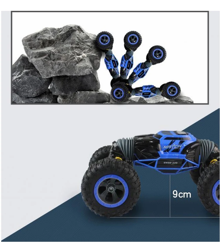 Большие радиоуправляемые автомобили, деформация 4WD, пульт дистанционного управления, Monster Truck, внедорожный высокоскоростной автомобиль, трюк, гусеничный автомобиль, электронная игрушка, хобби