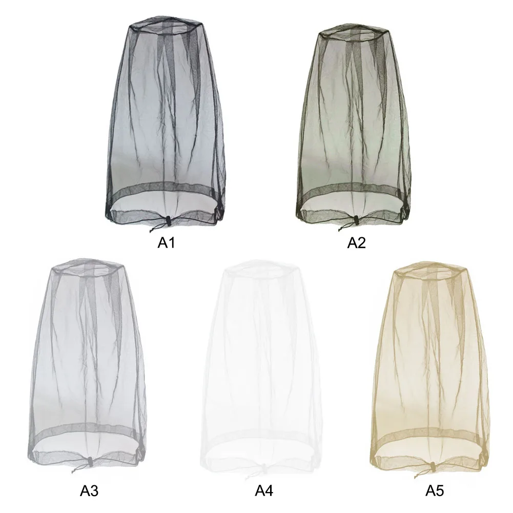 Открытый Рыбалка Кепки мошка комаров шляпа от насекомых Шляпу ошибка сетка