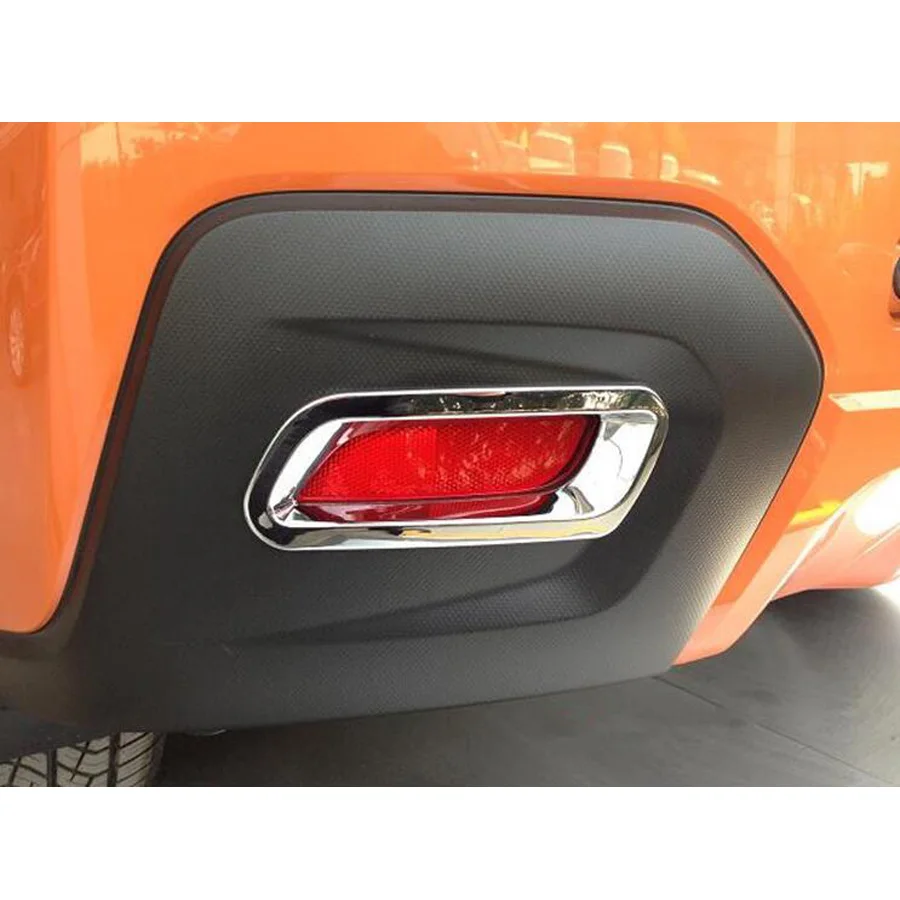 

2Pcs Chrome Car Auto Rear Fog Light Lamp Frame Cover Trim Styling Fit For SUBARU XV 2012-15 Car-covers