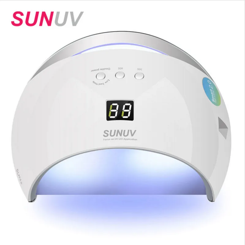 SUN6 умная портативная лампа для ногтей 48 Вт СВЕТОДИОДНЫЙ УФ-светильник сушилка с