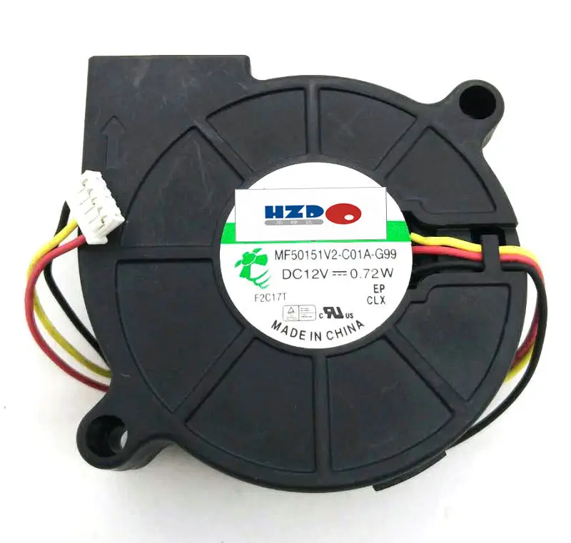 Hzdo 5 см MF50151VX-C000-G99 5015 12V 2,35 W MF50151V2-C01A-G99 MF50151V2-C00A-G99 EF50151B1-C02C-A99 GB1205PHV1-8AY центробежный воздухонагнетатель широкого спектра применения