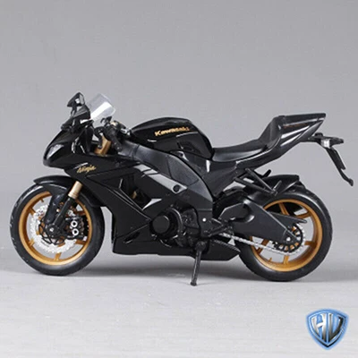 H 1/12 Harley спортивный мотоцикл имитация сплава Модель автомобиля игрушка гоночный внедорожник Yamaha игрушка металлическая литая оригинальная коробка для детских игрушек - Цвет: H