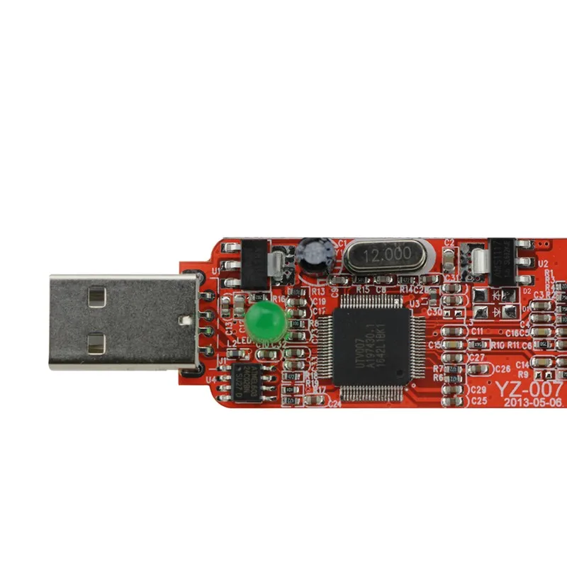 USB 2.0 EasierCAP UTV007 тв dvd vhs адаптер Плата Видеоввода аудио AV ммм карты видеозахвата