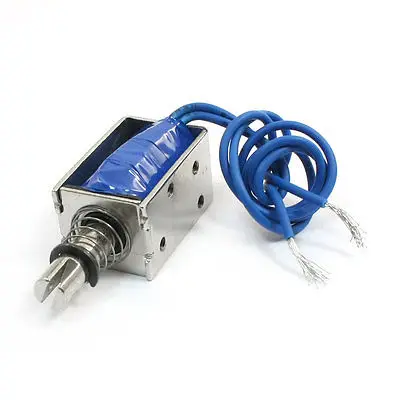 

DC 24V/DC12V 6,5mm 6N открытая рамка нажимной Электромагнитный Электромагнит