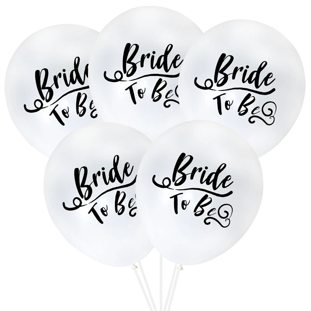 100pcs bride to be balloon wedding celebration hen party decoration personality design | Дом и сад