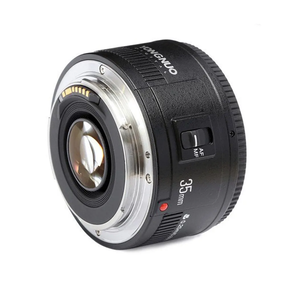 Объектив Yongnuo YN35mm F2 AF/MF фиксированный/основной объектив с автофокусом для Canon 6D 760D 5D Mark IIII 550d 1100d 650D 70D 80D 77D 1200D 1300D
