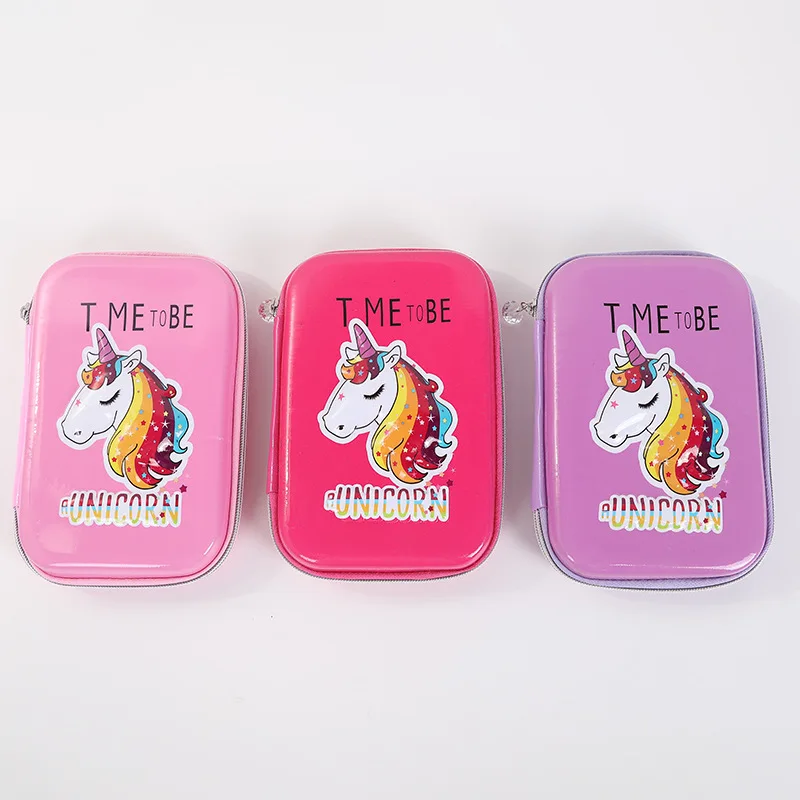 

owl pencil case unicorn school supplies Kawaii estuche escolar EVA trousse scolaire stylo pencilcase pencil box