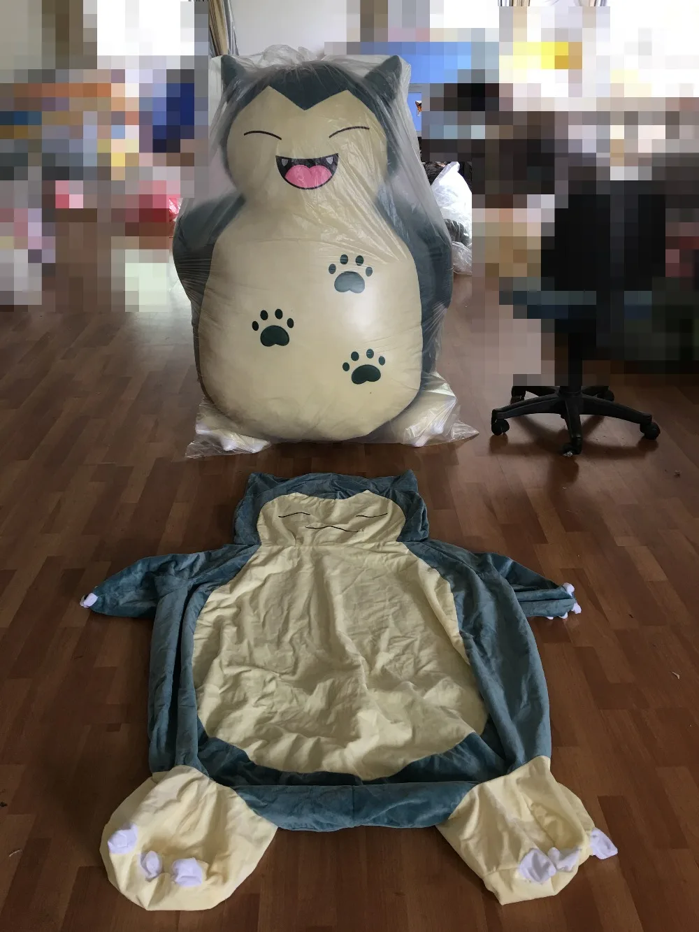 150 см Огромный карман плюшевые плюшевый снорлакс Игрушка Аниме Snorlax кожа Мягкая кукла животных только крышка без наполнения с молнией подарок для детей