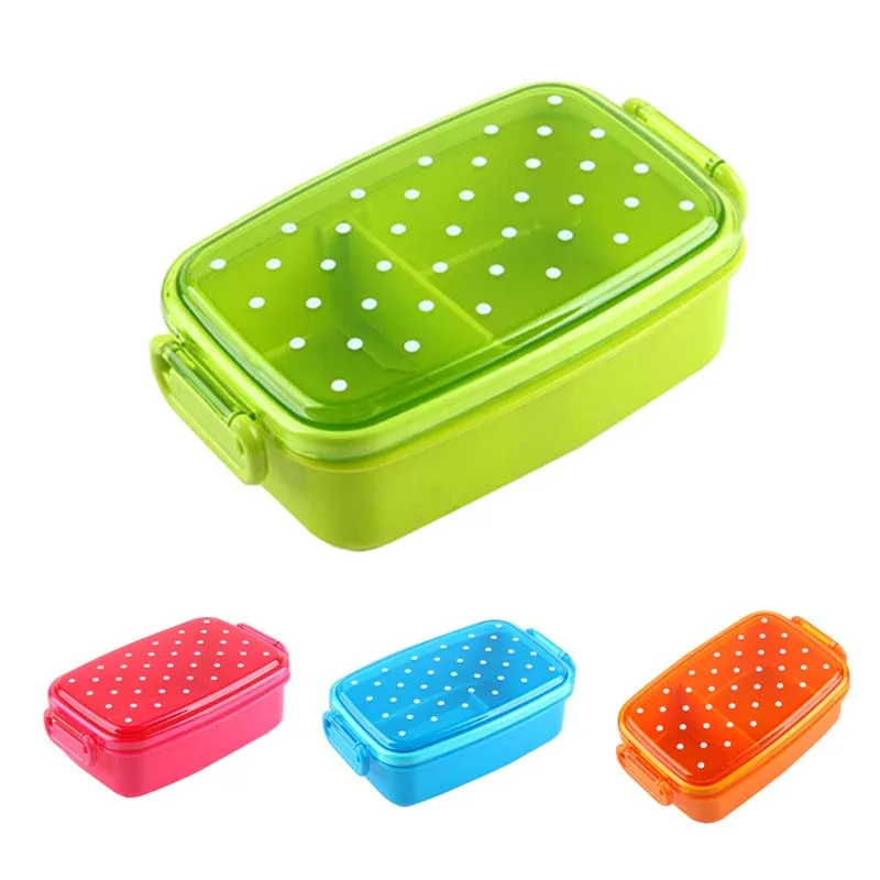 Ланч боксы для детей фруктовый Снэк Bento микроволновый Ланч-бокс Портативный в