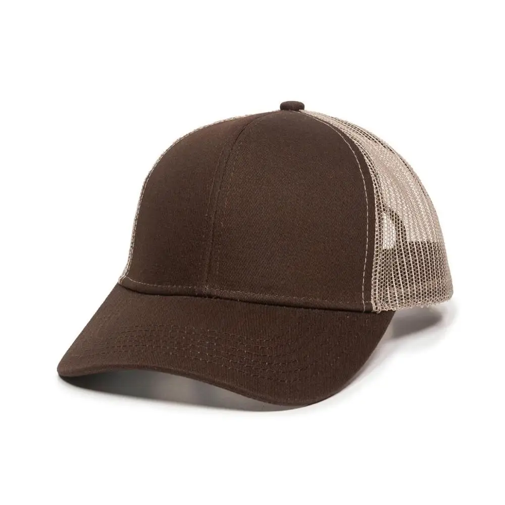 Brown-Khaki KOEP тип, Повседневная однотонная хлопковая кепка для грузовика для женщин и мужчин, черная белая летняя бейсболка, крутая сетчатая бейсболка, кепки для папы - Цвет: Brown-Khaki