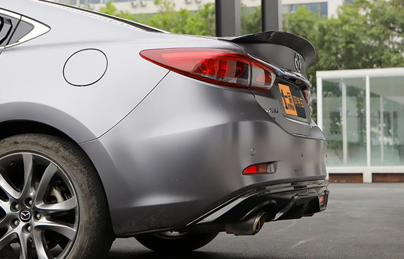 Для Mazda 6 спойлер Atenza авто хвост декоративное Крыло ABS пластик Автомобильный задний спойлер багажника