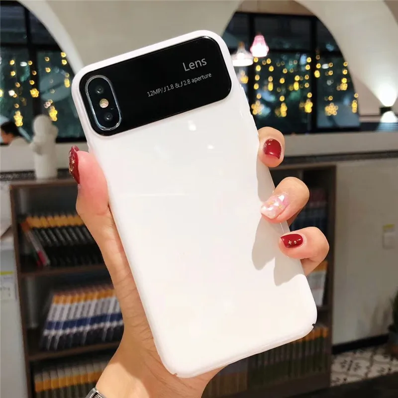 DISCASE чехол для телефона iphone 8 7 6 6s плюс iphoen X ПК Жесткий корпус все включено простой