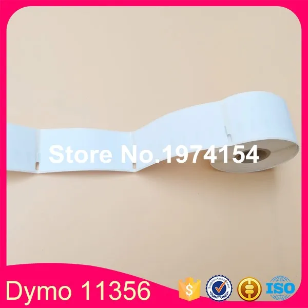 40 * рулонов Dymo 11356 этикетка 41 мм x 89 совместимая шпатентованная для LW450 (также