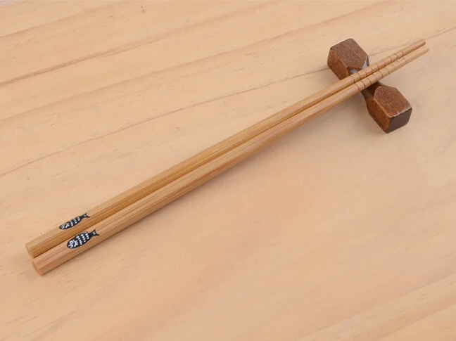 5 пар Творческий рыбы Свежий Китайский Корейский в японском стиле бамбуковое