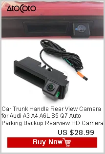 Камера заднего вида CCD HD камера для Audi A3 A6L A8L A4 A8 Q7 парковочная камера