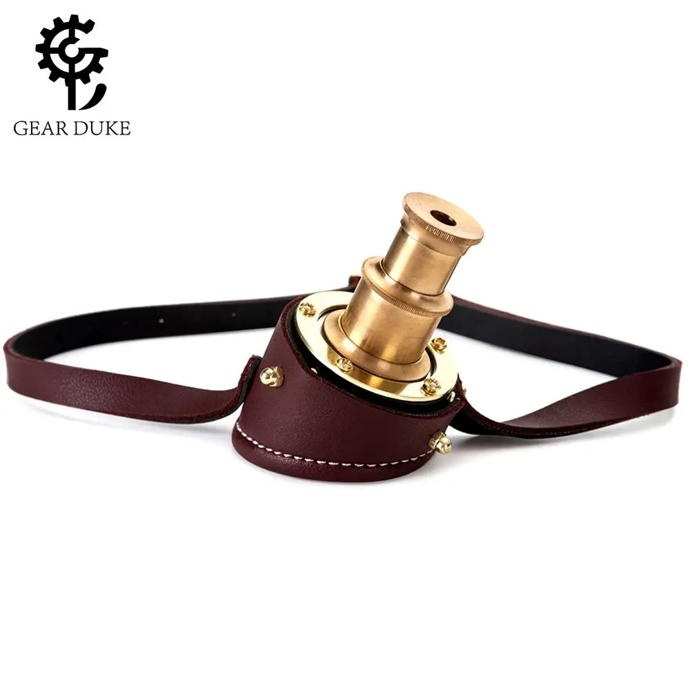 

Защитные очки Gear Duke, винтажные очки в стиле стимпанк, очки для Циклопа, готический косплей, костюм для левого глаза (металл)