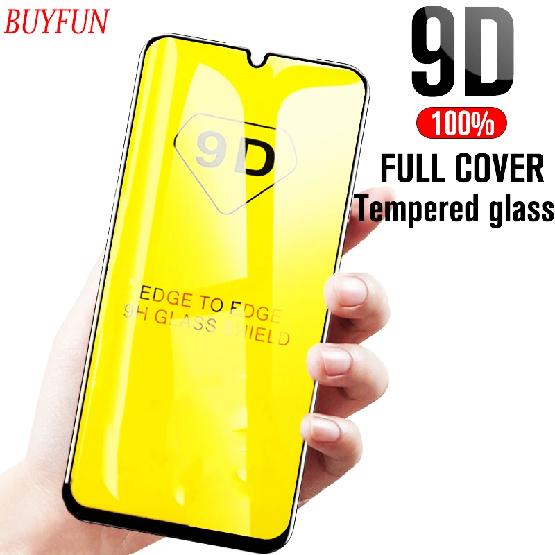 9D Защитное стекло для huawei y6 2019 закаленное protector Защита экрана huawey y5 lite prime y9 2018